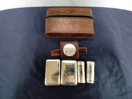 Vintage mens grooming travel - mens,