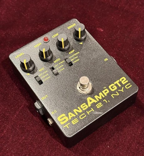 Tech21 sansamp gt2 distortion - sansamp,