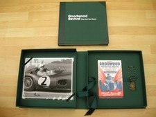 Goodwood Revival, First Ten Years - Book , Badge, Photo - SIGNED - Only 750 pc!