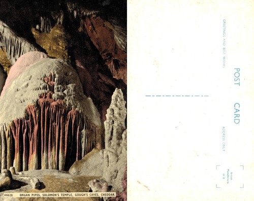 Vintage postcard organ - postcard,