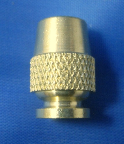 Brass acorn finial