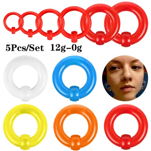 5pcs set acrylic cbr nose - 5pcs/set,
