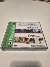 Final Fantasy Chronicles NTSC U/C PlayStation 1 Ps1 Chrono Trigger SEALED NEW