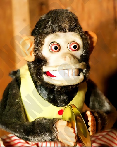 Scary old toy mechanical - scary,