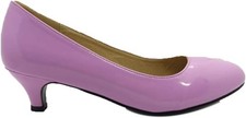 Ladies Kitten Heel Pumps Court