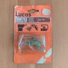LUCAS DSB753 Contact / Points Set - New Old Stock