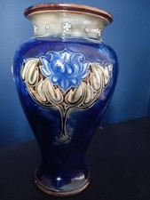 Art Nouveau Stoneware Vase