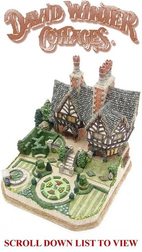 David winter cottages made - made, &