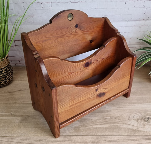 Vintage wooden penny pine - wooden, 'penny