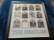 THE BEATLES 1996 Sports Time  GOLD RECORD FOIL STAMPED DIE CUT INSERT 12 Card