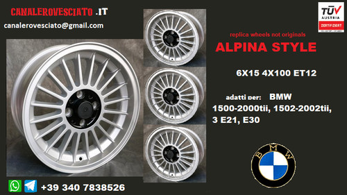 Alpina inch alloy wheels - 4,