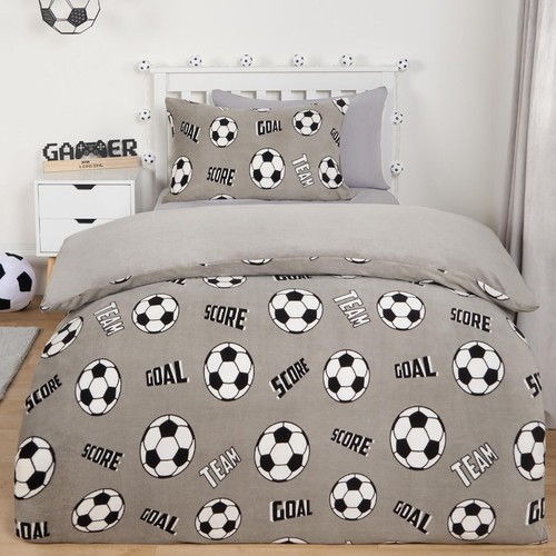 Football fleece duvet - fleece, cover