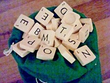 Scrabble original spare - original, tiles
