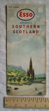 Vintage: Esso Road Map Section
