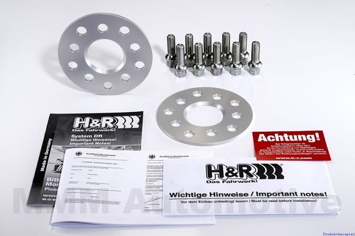 Abe wheel spacer silver - h&r,