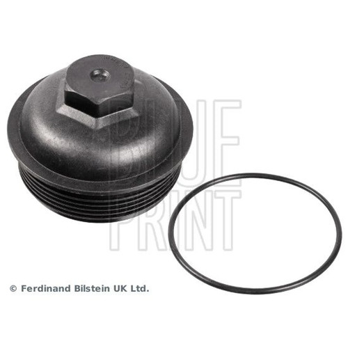 Blue print oil filter - blue, housing