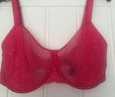 M&S Rosie Autograph Bra 30GG red Lace Detail (new)