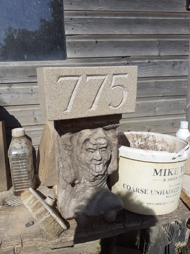 Traditional hand carved stone - traditional,