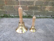 HANDHELD BELL solid brass