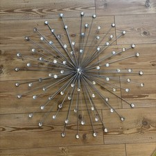 Atomic starburst wall art - atomic,