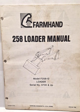 USED FARMHAND 258 LOADER