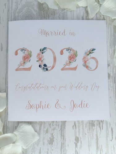 Personalised married 2026 - personalised,