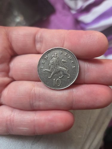 Rare 2006 ten - pence, coin