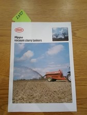 Vicon Hippo Vacuum Slurry Tanker Sales Leaflet
