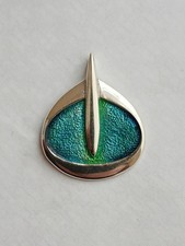 925 silver Ortak blue green
