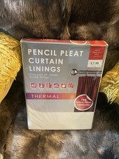 Pencil Pleat Curtain Linings