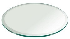 10MM TOUGHENED CIRCLE GLASS TABLE TOPS 300mm -2000mm diameter - ROUND GLASS TOP