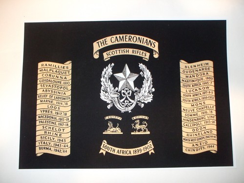 The cameronians battle - cameronians,