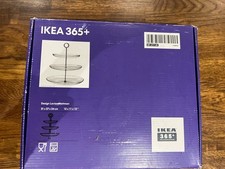 Ikea 365+ 3 Tier Clear Glass