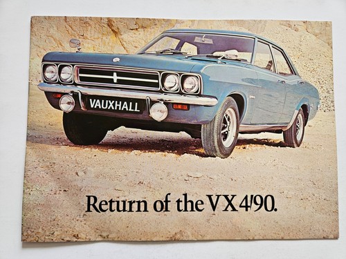 Vauxhall vx4 sales brochure - vauxhall, vx4/90