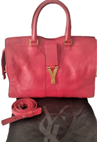 Saint laurent red - saint, leather