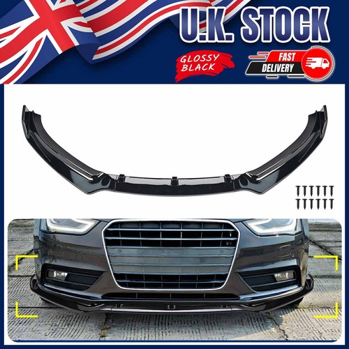 Front bumper lip splitter for - front,