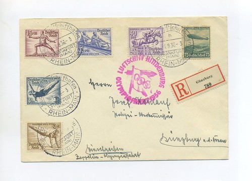 1936 3rd reich - zeppelin, lz129