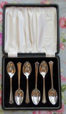 6 x Vintage Silver Plated