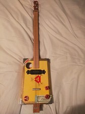 cigar box guitar 3 string. Genuine Monte Cristo box