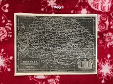 RARE Antique Map , W Pinnock 