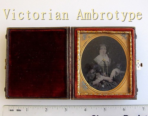 Victorian ambrotype photograph - victorian,
