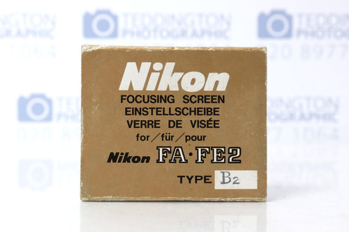 Nikon focus screen - screen, type