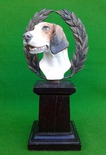 ALBANY CHINA FOXHOUND BUST ON