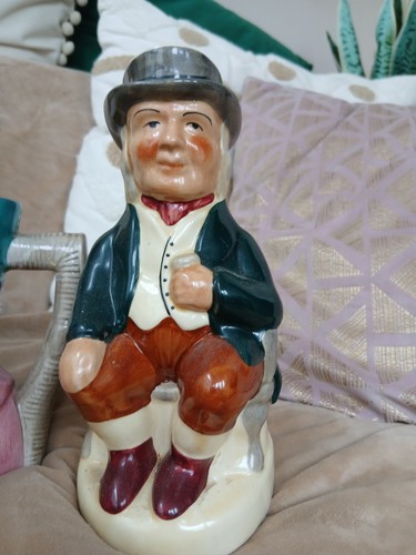 Vintage toby jug tony wood - jug, by