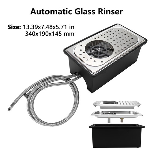 Automatic spray glass - glass, rinser