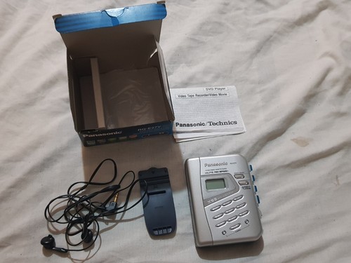 Boxed panasonic e27v - rq-e27v, stereo