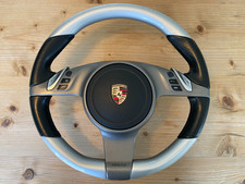 Porsche 987 997 981 991 PDK multifunction heated steering wheel in rare spec