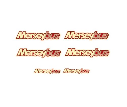 Merseybus set 76 scale - set,