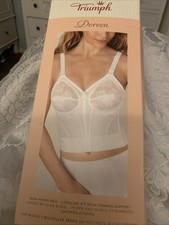 Triumph Doreen Longline  Bra. Size  40 C