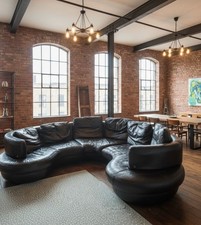 vintage style modular leather